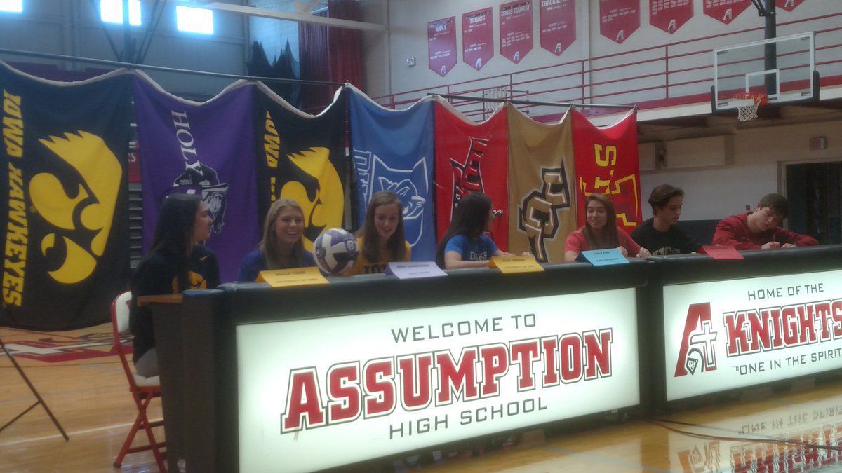 Assumption signings